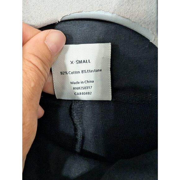 Varley Morrison High Neck Sweatshirt Women's XS Black Boxy Pullover Draw Cord - Picture 6 of 10